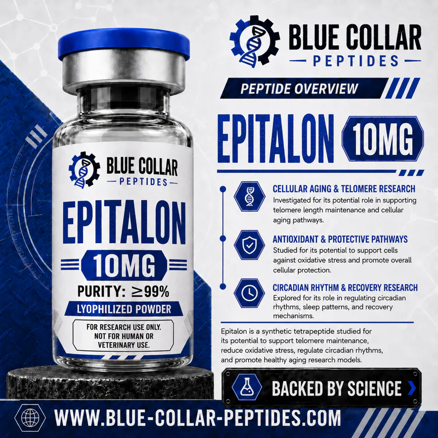 Epitalon 10 mg laboratory research product